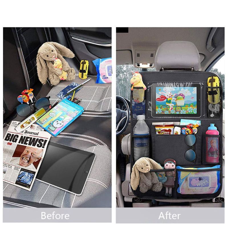 Fabrics Car Storage Bag Car Seat Back